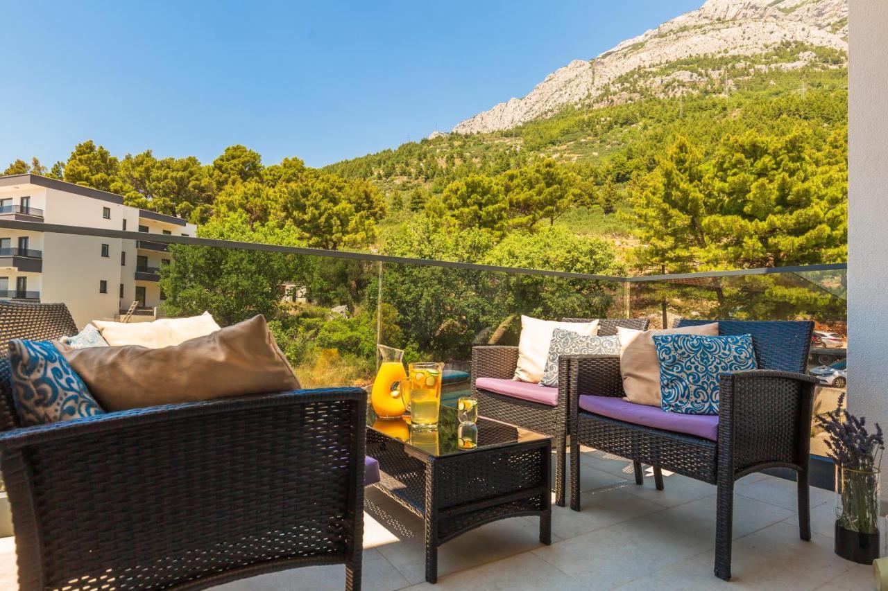 Luxury 2 Bedroom Apartment With Sea View Baška Voda Buitenkant foto