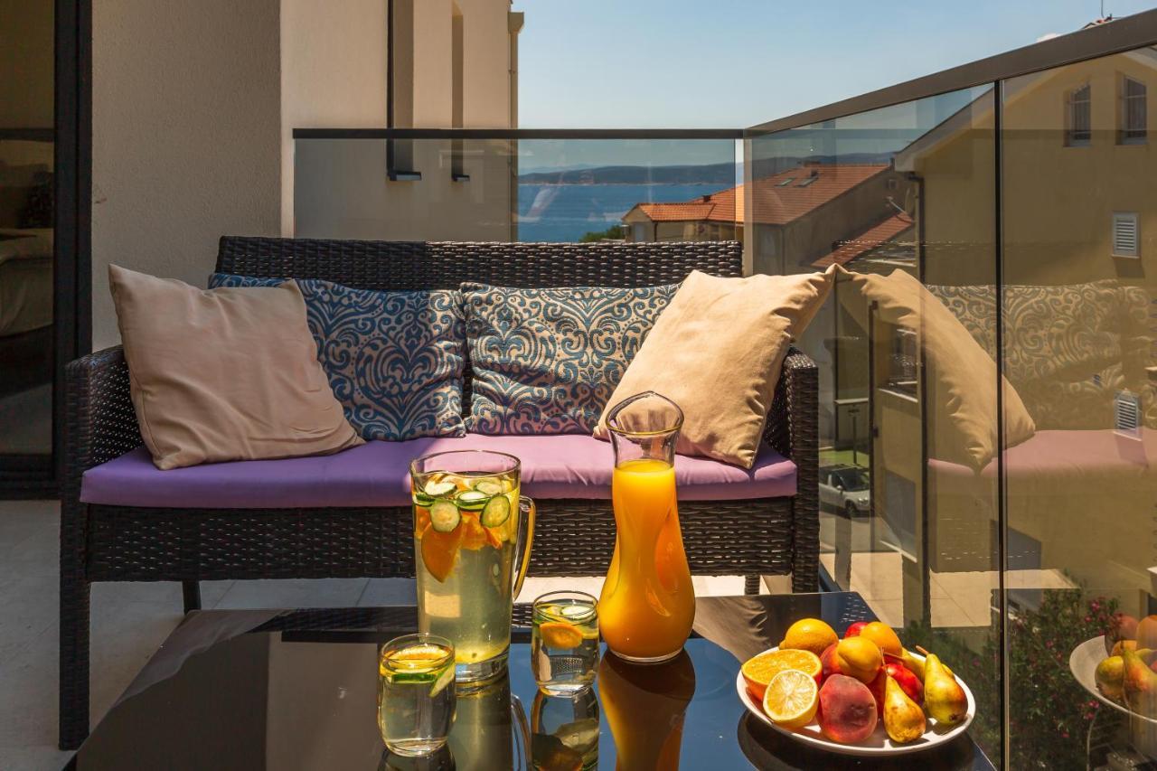 Luxury 2 Bedroom Apartment With Sea View Baška Voda Buitenkant foto