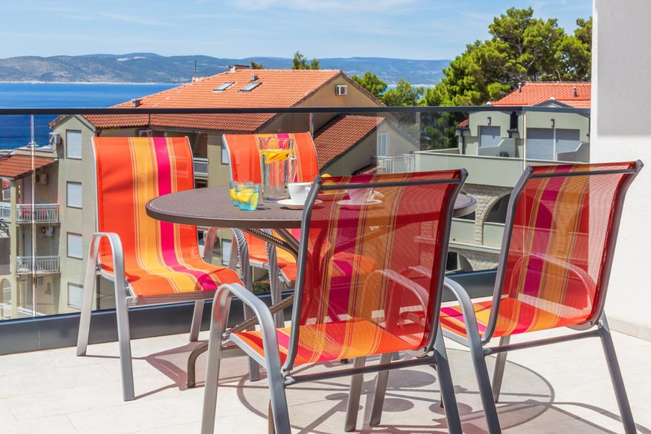 Luxury 2 Bedroom Apartment With Sea View Baška Voda Buitenkant foto